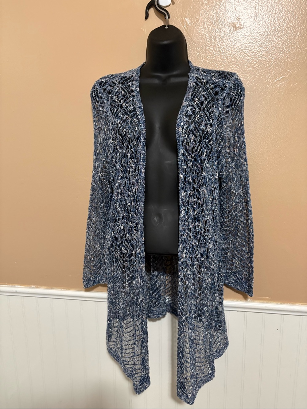 Westport 1962 XL Multi Color Open Front Cardigan Preowned